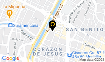 Mapa de C.i. Apex Ltda. en Medellín