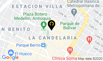 Mapa de C.i. Aromassence S.a. en Medellín