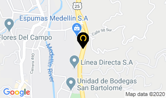 Mapa de C.i. Aseo Integral S.a. en La Estrella