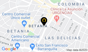 Mapa de C.i. Canguro S.a. en Barranquilla