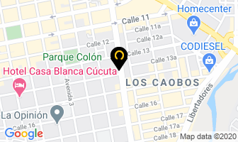 Mapa de C.i. Carseinca Del Oriente Ltda en Cúcuta