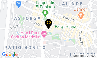 Mapa de C.i. Colombex Rachell Ltda en Medellín
