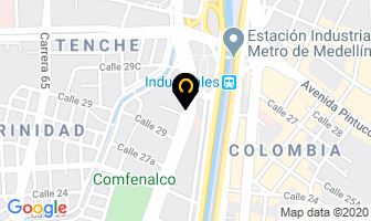 Mapa de C.i. Confort Jeans S.a. en Medellín