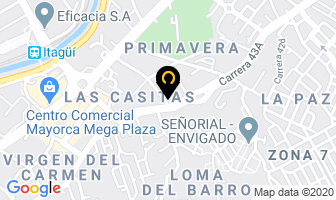 Mapa de C.i Dental X Ray en Medellín