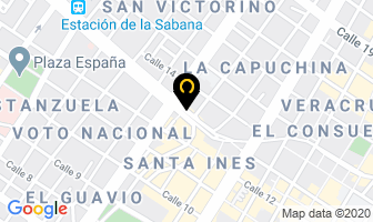 Mapa de C.i. Dronaturales Y Cía. Ltda. en Bogotá D.C