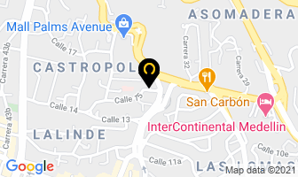 Mapa de Ci  Enlace Alca  Sas en Medellín