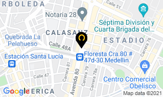 Mapa de C.i. Explorer Commerce S.a. en Medellín