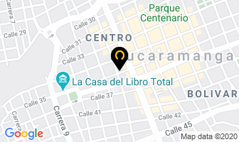 Mapa de C.i. Gama Joya E.u. en Bucaramanga