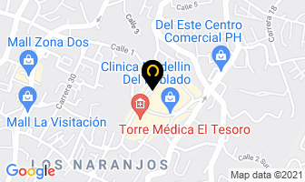 Mapa de C.i. Interestic Surgery en Medellín