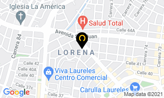Mapa de C.i. Internacional en Medellín