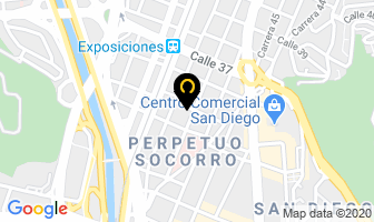 Mapa de C.i Internacional De Espumas Ltda en Medellín