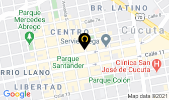 Mapa de C.i. Los Vados en Cúcuta