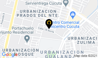 Mapa de C.i. Mundoex Del Oriente Ltda. en Cúcuta