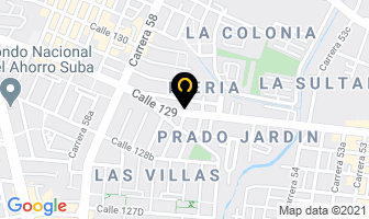 Mapa de C.i. Núcleos De Negocios S.a. en Bogotá D.C