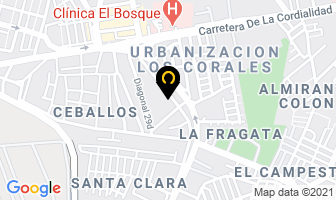 Mapa de C.I RECYCABLES S.A. en Cartagena