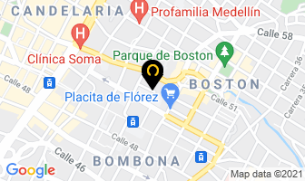 Mapa de C.i. Servicios Y Exportaciones en Medellín