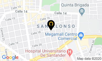 Mapa de Ciamb Ltda. en Bucaramanga