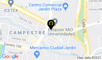 Mapa de Cibal Gallo Herrán Y Cía. Ltda. en Cali
