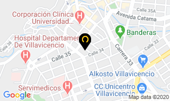Mapa de Ciberctec en Villavicencio