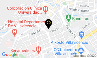 Mapa de Ciberctec Sas. en Villavicencio