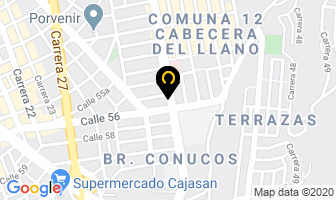 Mapa de Ciberia Pais Virtual en Bucaramanga