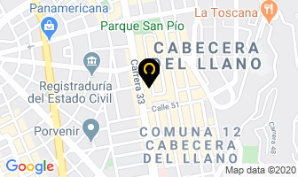 Mapa de Ciberplanet.com en Bucaramanga