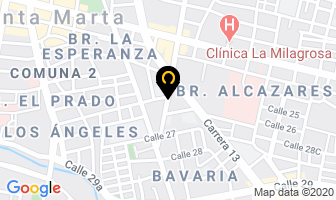 Mapa de Cicei S.a.s. en Santa Marta