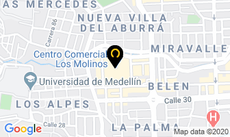 Mapa de Cicero en Medellín