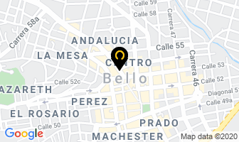 Mapa de Ciclo Acosta en Bello