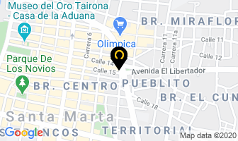Mapa de Ciclo Alci en Santa Marta