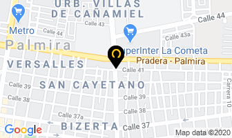 Mapa de Ciclo Conris en Palmira