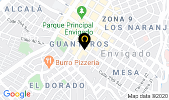 Mapa de Ciclo Max en Envigado
