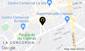 Mapa de Ciclo Ricaurte en Bucaramanga