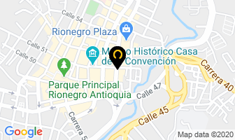 Mapa de Cicloorbe en Rionegro