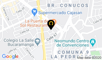 Mapa de Cicol Ltda. en Bucaramanga