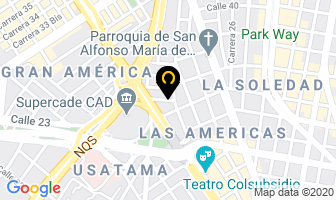 Mapa de Ciconlinecia Ltda en Bogotá D.C