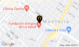 Mapa de Cicop Ltda. en Montería