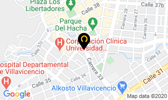 Mapa de Cidesco en Villavicencio
