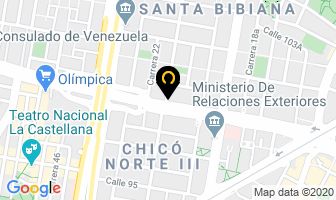 Mapa de Cie De Colombia S.a. en Bogotá D.C
