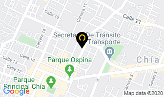 Mapa de Cielo Posada Peluqueria en Chía