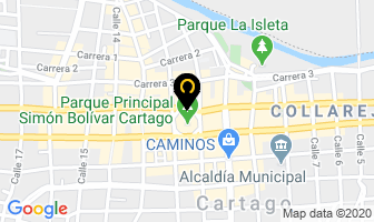 Mapa de Cielotec Ltda. en Cartago