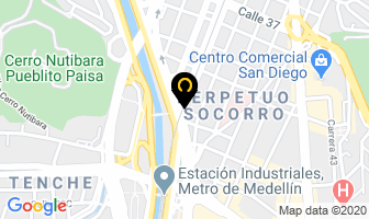 Mapa de Cielotek Divitek S.a. en Medellín