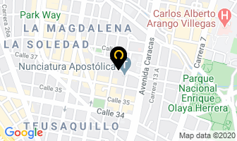 Mapa de Ciencia De La Espiritualidad en Bogotá D.C
