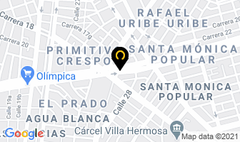 Mapa de Cies Centro Integral En Electrónica & Sistemas en Cali
