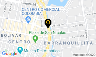 Mapa de Cigacar Ltda. en Barranquilla