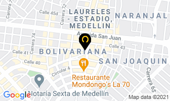 Mapa de Cigarreria Boston en Medellín
