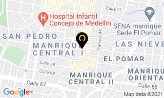 Mapa de Cigarrería Gardel en Medellín