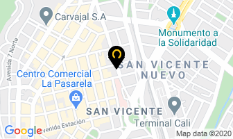 Mapa de Cigarrería Los Angeles en Cali