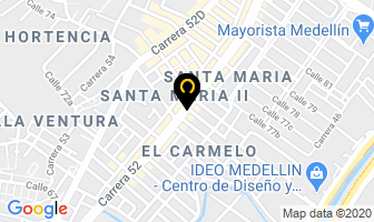 Mapa de Cigarrería Santa María en Itaguí