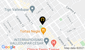 Mapa de C.i.logistic Y Transport Multinationalltda en Valledupar